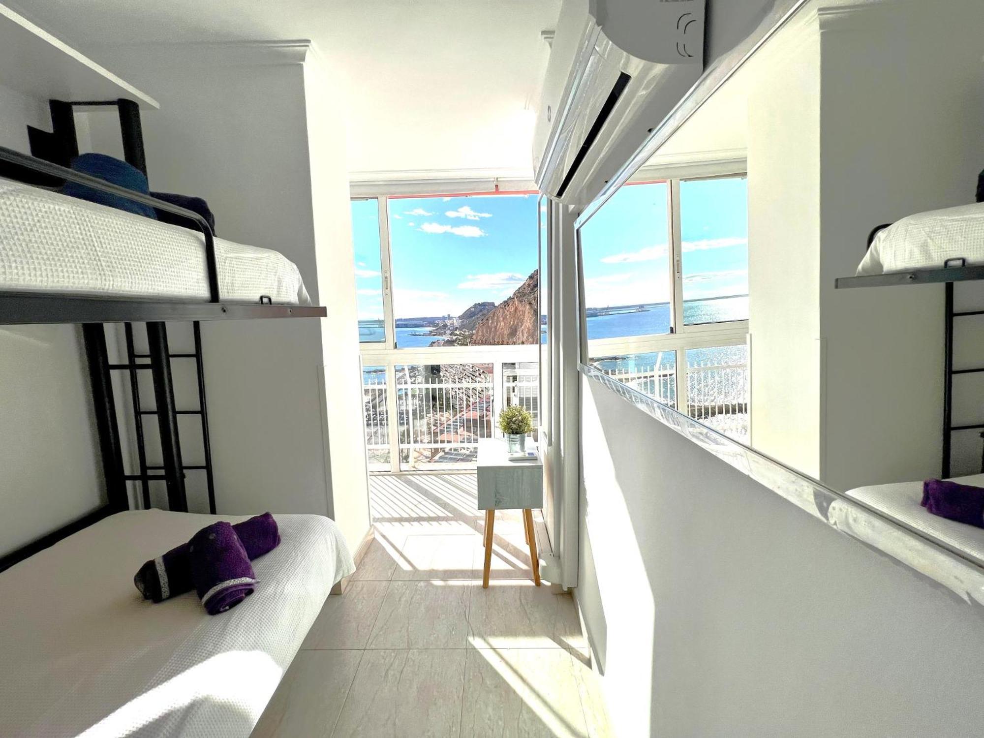 Apartamento Vistas al mar. Gran salon. Playa a 1 minuto. WiFi Alicante Exterior foto