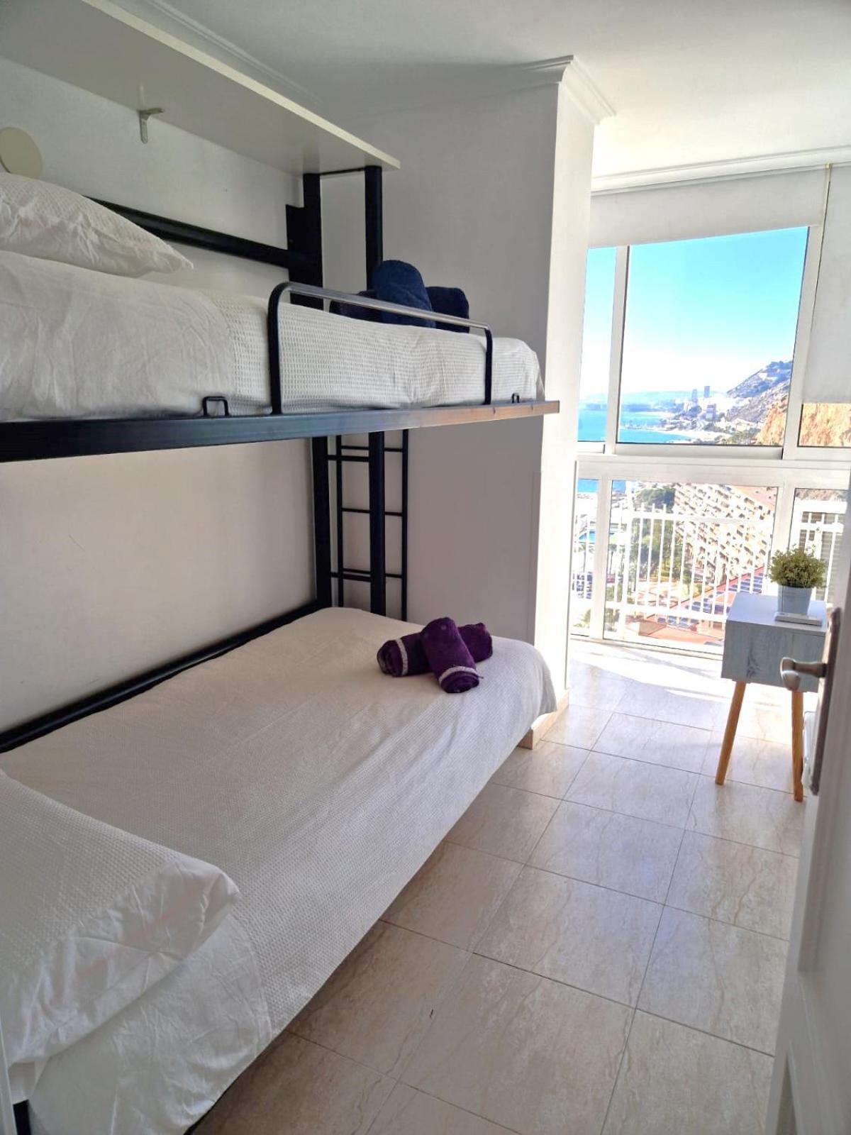 Apartamento Vistas al mar. Gran salon. Playa a 1 minuto. WiFi Alicante Exterior foto
