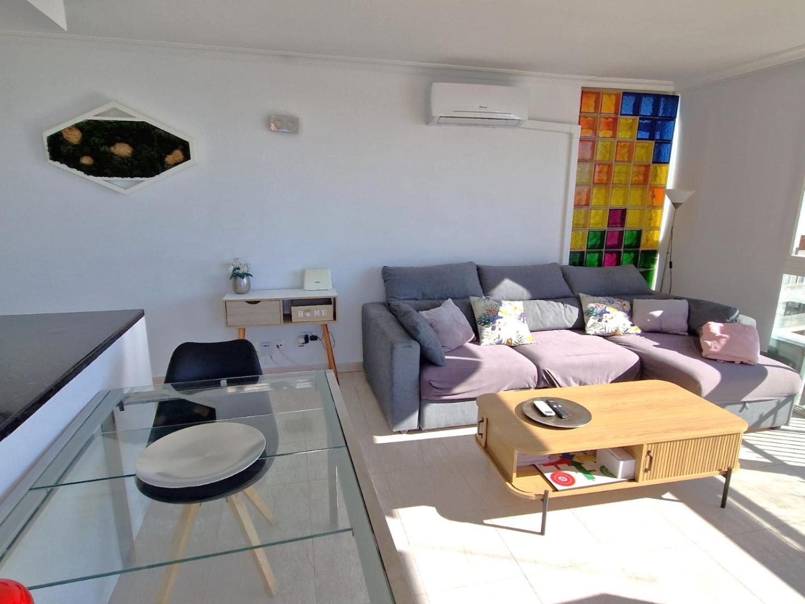 Apartamento Vistas al mar. Gran salon. Playa a 1 minuto. WiFi Alicante Exterior foto
