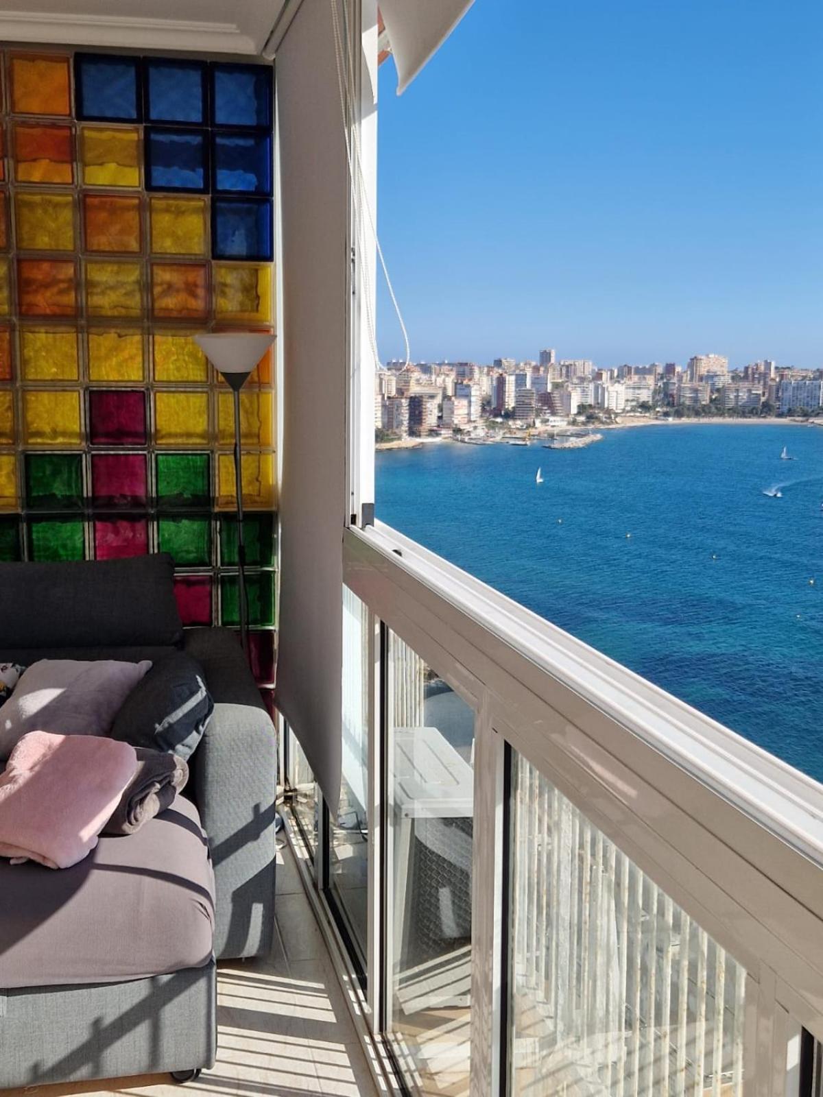 Apartamento Vistas al mar. Gran salon. Playa a 1 minuto. WiFi Alicante Exterior foto