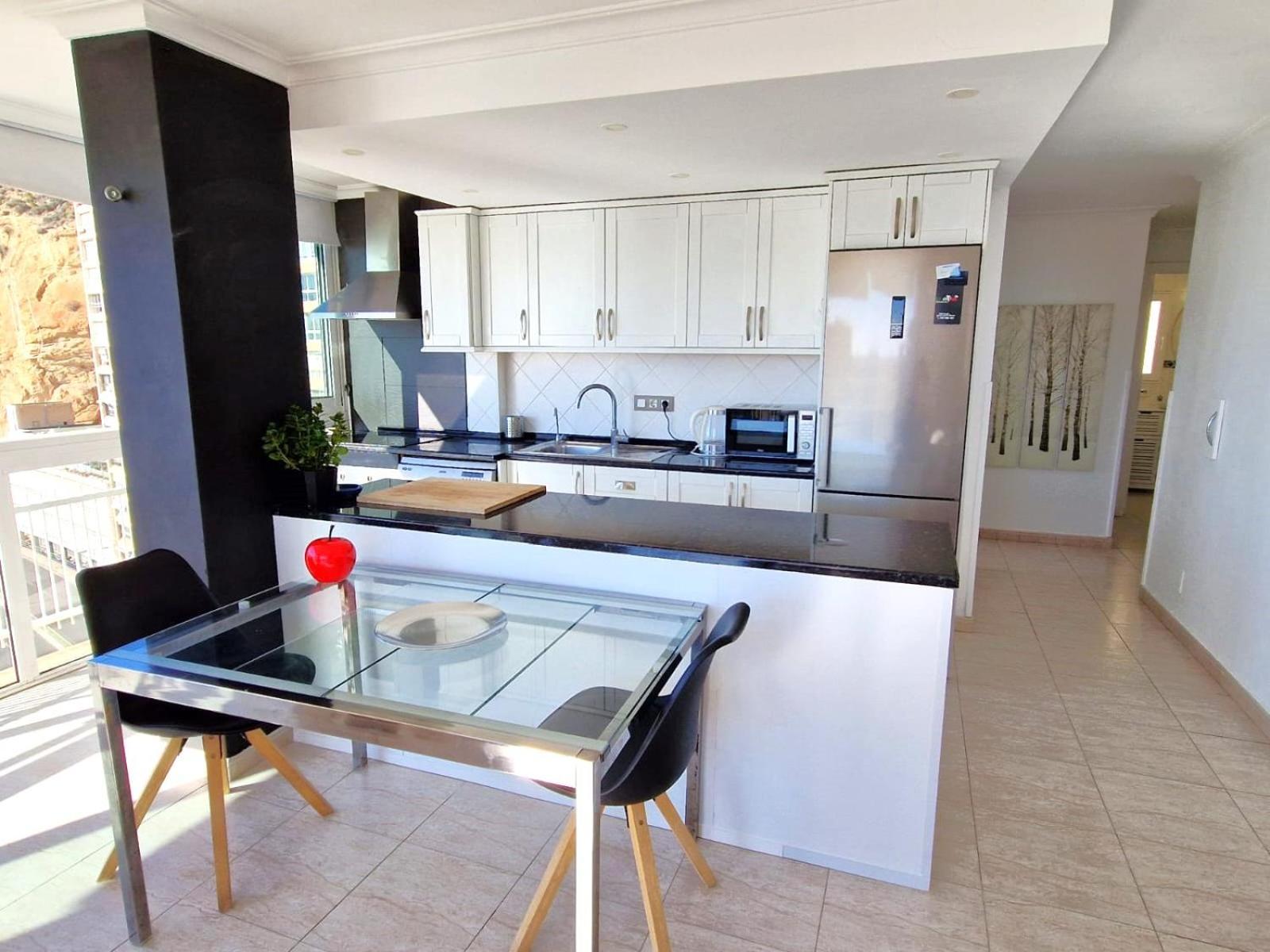 Apartamento Vistas al mar. Gran salon. Playa a 1 minuto. WiFi Alicante Exterior foto